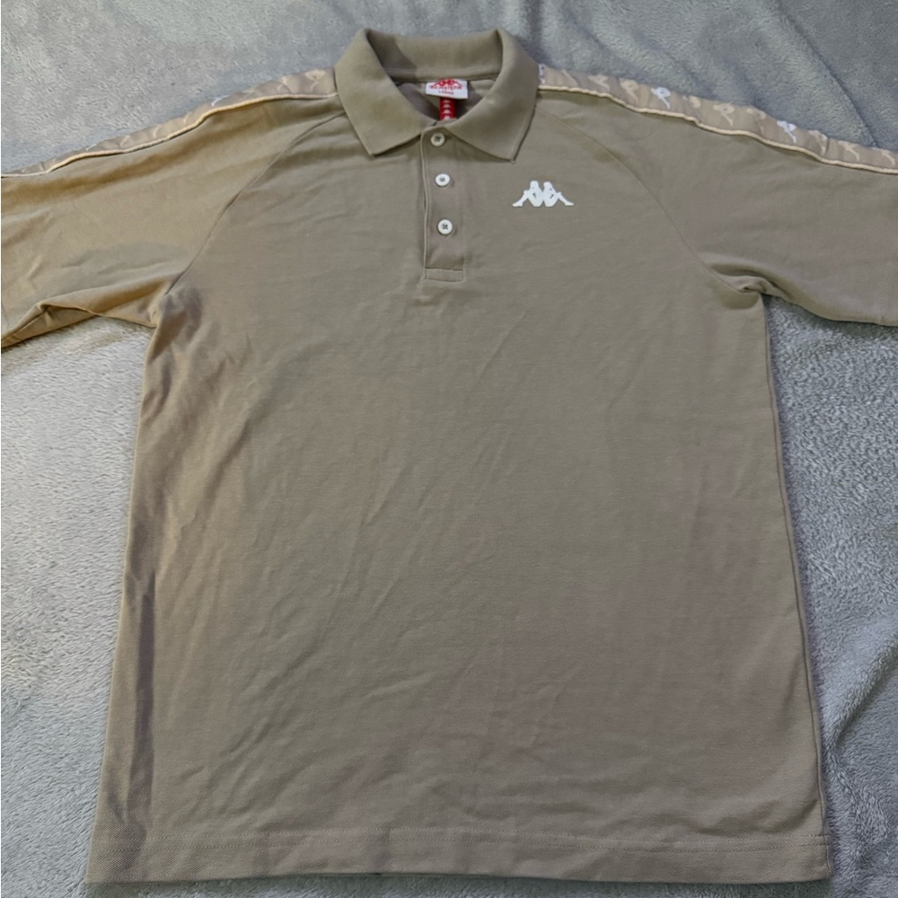 Kappa Men's Beige Polo Shirt